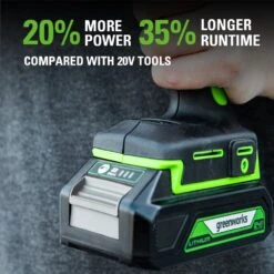 GreenWorks G24HG 24V Heat Gun (Bare Tool) -Garden Tool Store greenworks heat gun more power