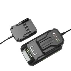 GreenWorks G24MCS10K2 24V Cordless Mini Pruning Chainsaw (with 2Ah Battery & 2A Charger) -Garden Tool Store greenworks mcs10 mini chainsaw battery charger 1