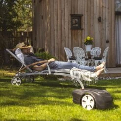 GreenWorks Optimow® 5 Robotic Lawn Mower -Garden Tool Store greenworks optimow4 relax 2