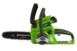 GreenWorks G24CSK2 24V Cordless Chainsaw (with 2Ah Battery And Charger) -Garden Tool Store gw2000007 a 2 2