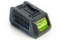 GreenWorks G24CSK2 24V Cordless Chainsaw (with 2Ah Battery And Charger) -Garden Tool Store gwg24c 5