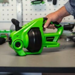 GreenWorks G24DA 24V Drain Auger (Bare Tool) 18 GreenWorks G24DA 24V Drain Auger (Bare Tool) -Garden Tool Store gwg24da lifestyle