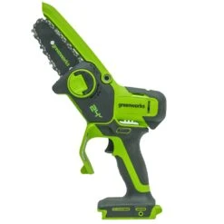 GreenWorks G24MCS10 24V Cordless Mini Pruning Chainsaw (Bare Tool) 10 GreenWorks G24MCS10 24V Cordless Mini Pruning Chainsaw (Bare Tool) -Garden Tool Store gwg24mcs10 1