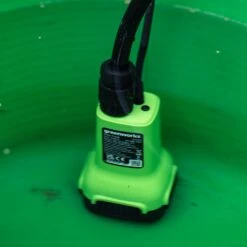 GreenWorks G24SWP 24V Submersible Water Pump -Garden Tool Store gwg24swp lifestyle