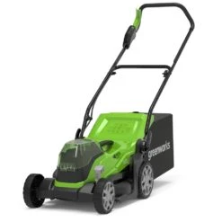 GreenWorks G24X2LM36 3-in-1 36cm 48V Push Cordless Lawn Mower (Bare Tool)