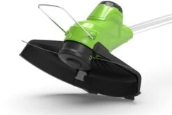 GreenWorks G40T5K2 G-MAX 40V Cordless Grass Trimmer / Edger (with 1 X 2Ah Battery And 2A Charger) -Garden Tool Store gwg40t5 trimmer head