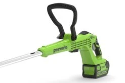 GreenWorks G40T5K2 G-MAX 40V Cordless Grass Trimmer / Edger (with 1 X 2Ah Battery And 2A Charger) -Garden Tool Store gwg40t5 trimmer motorjpg