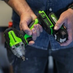 GreenWorks GD24IW400 Brushless 24V Impact Wrench (Bare Tool) 10 GreenWorks GD24IW400 Brushless 24V Impact Wrench (Bare Tool) -Garden Tool Store gwgd24iw400 lifestyle