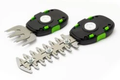 The Handy THGSS 3.6V Lithium-Ion Cordless Shrub Shear & Grass Blades -Garden Tool Store handy thgss interchangeable blades