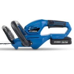 Hyundai HY2188 20V MAX Cordless Hedge Trimmer (with 2Ah Battery & Charger) (Bundle Builder) -Garden Tool Store hyundai 20v hedge trimmer 6 1