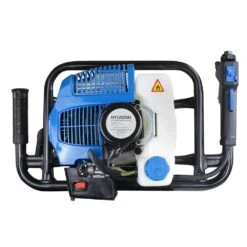 Hyundai HYEA5200X Petrol Earth Auger -Garden Tool Store hyundai hyea5200x engine top