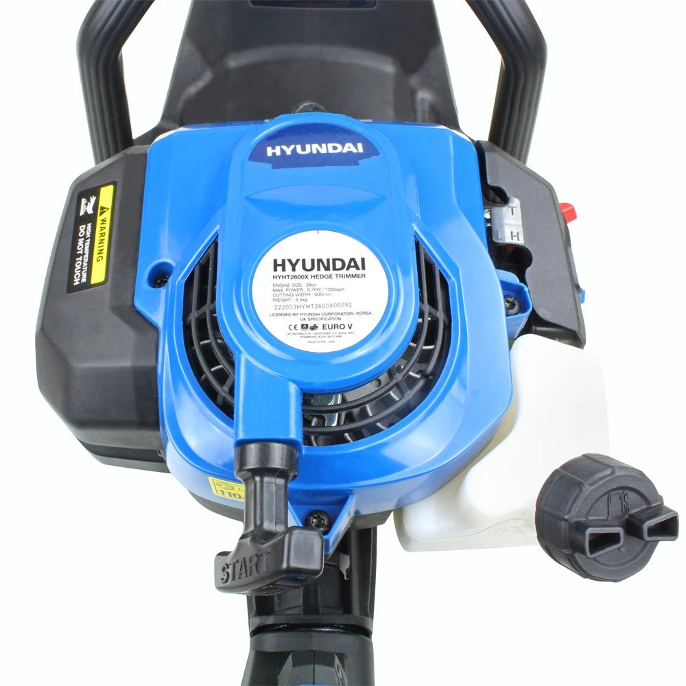 Hyundai HYHT2600X Petrol Hedge Trimmer 8 Hyundai HYHT2600X Petrol Hedge Trimmer - Image 6