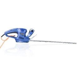 Hyundai HYHT550E Electric Hedge Trimmer -Garden Tool Store hyundai hyht550e hedge trimmer side