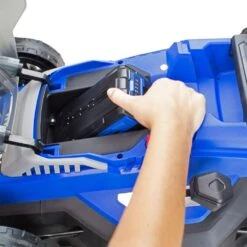 Hyundai HYM40Li380P 40V Push Cordless Lawn Mower With Rear Roller (with 2.5Ah Battery & Charger) 17 Hyundai HYM40Li380P 40V Push Cordless Lawn Mower With Rear Roller (with 2.5Ah Battery & Charger) -Garden Tool Store hyundai hym40li380p lawnmower insert battery 3