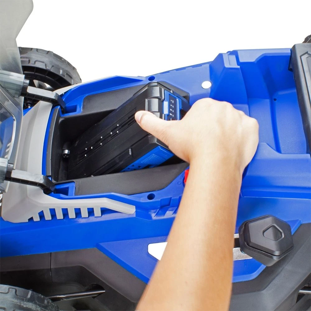 Hyundai HYM40Li380P 40V Push Cordless Lawn Mower With Rear Roller (with 2.5Ah Battery & Charger) 8 Hyundai HYM40Li380P 40V Push Cordless Lawn Mower With Rear Roller (with 2.5Ah Battery & Charger) - Image 6