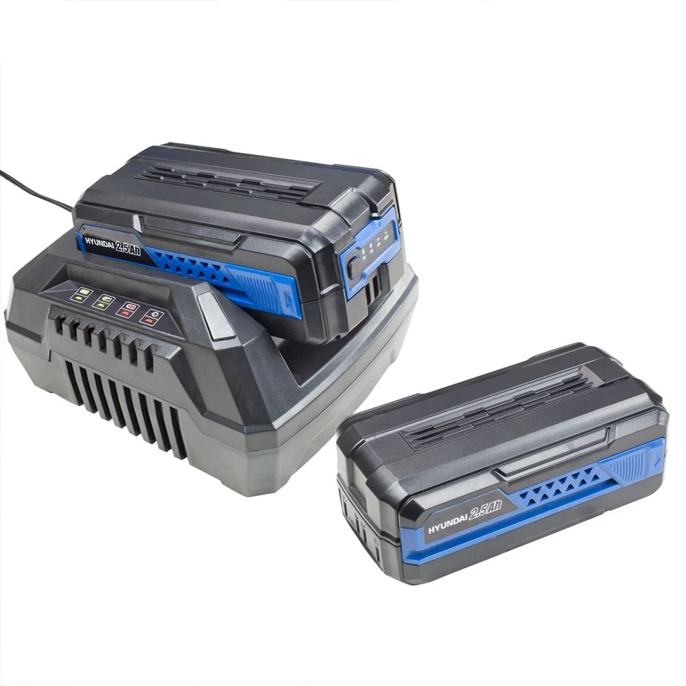 Hyundai HYM80Li460P 80V Push Cordless Lawn Mower (with 2 X 2.5Ah 40V Batteries & Charger) 7 Hyundai HYM80Li460P 80V Push Cordless Lawn Mower (with 2 X 2.5Ah 40V Batteries & Charger) - Image 5