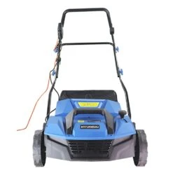 Hyundai HYSW1600E 1600W 38cm Electric Artificial Grass Sweeper / Brush -Garden Tool Store hyundai hysw1600e sweeper front