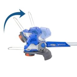 Hyundai HYTR40Li 40V Cordless Grass Trimmer / Edger (with 2.5Ah Battery & Charger) (Bundle Builder) -Garden Tool Store hyundai hytr40li gras trimmer pivoting head 1