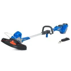 Hyundai HYTR40Li 40V Cordless Grass Trimmer / Edger (with 2.5Ah Battery & Charger) (Bundle Builder) -Garden Tool Store hyundai hytr40li grass trimmer horizontal 1