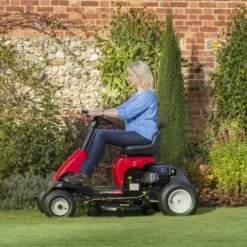 Lawnflite Smart MiniRider 60 SDE 24" Side Discharge Transmatic Ride-On Mower -Garden Tool Store lawnflite minirider 60sde lifestyle 2