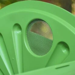 Mantis Back Porch ComposTumbler Compost Bin -Garden Tool Store mantis back porch compostumbler lifestyle air vents