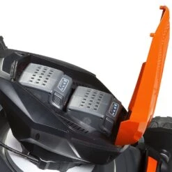 Oleo-Mac Gi 48 T Allroad Plus 4 40V 4-in-1 Self-Propelled Cordless Lawn Mower (with 5Ah Battery & Fast Charger) -Garden Tool Store oleo mac gi48t lawnmower battery 3