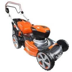 Oleo-Mac Gi 48 T Allroad Plus 4 40V 4-in-1 Self-Propelled Cordless Lawn Mower (with 5Ah Battery & Fast Charger) -Garden Tool Store oleo mac gi48t lawnmower beefy 2
