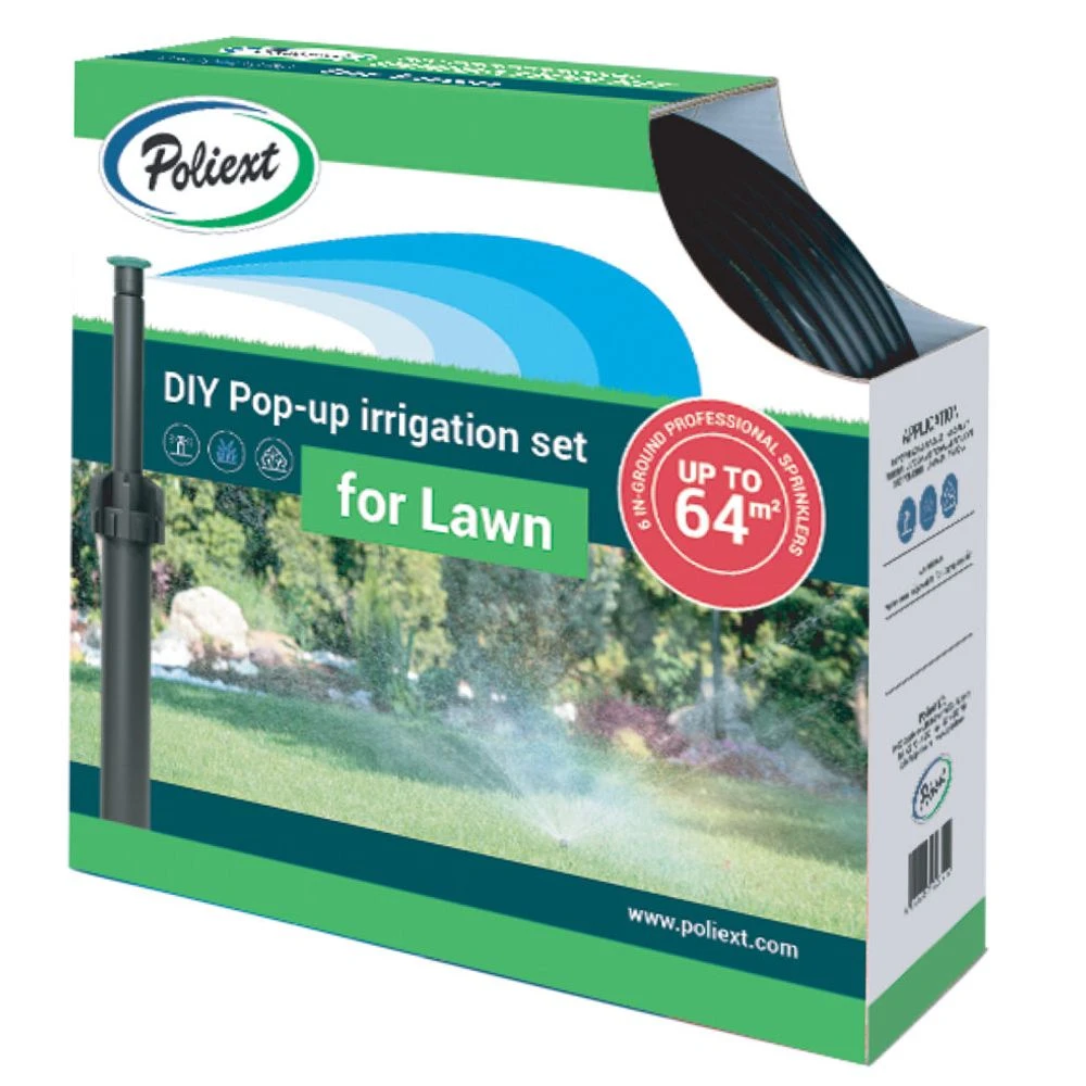 Poliext DIY Pop-Up Lawn Irrigation Set 3 Poliext DIY Pop-Up Lawn Irrigation Set