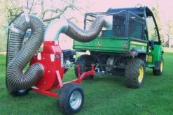 SCH PSU Professional Leaf Suction Unit With GWTS15 Trailer -Garden Tool Store psu towing vehicle 1