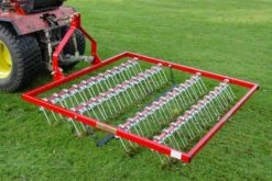 SCH 60" Four Row Scarifying Rake On Three Point Linkage