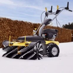 SCH 800E Artificial Surface Power Brush (Electric Start) -Garden Tool Store sch aspb 800e brush lifestyle snow