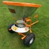 SCH GAM73GALV 73 Litre Galvanised Towed Salt Spreader -Garden Tool Store sch gam73galv spreader 2