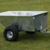 SCH GDTT/GALV 500kg Galvanised Tipping Dump Trailer With Wide Profile Wheels -Garden Tool Store sch gdtt galv 1