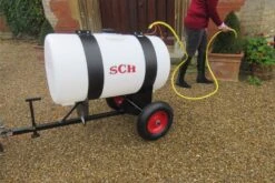 SCH GWC(E) 2 Wheel 180L Towed Water Unit, Pump Discharge