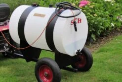 SCH GWC(E) 2 Wheel 180L Towed Water Unit, Pump Discharge -Garden Tool Store sch gwce 2