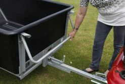 SCH LCPTP Large 500kg Capacity Plastic Tipping Trailer -Garden Tool Store sch lcpt bar