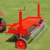 SCH 60" Four-Row Heavy Duty Towed Scarifying Rake -Garden Tool Store sch sr4