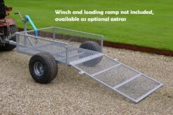 SCH Utility / Fenn Trailer TCT -Garden Tool Store sch tct loading ramp