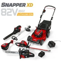 Snapper ESXD21SPWM82K XD 82V Max* Cordless Self-Propelled Lawn (with 2 X 2Ah Batteries & Rapid Charger) -Garden Tool Store snapper xd 82v max range 15