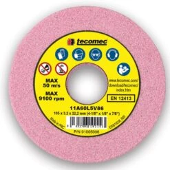 Tecomec MJ 10.8i MICROJolly 10.8V Battery-powered Chainsaw Sharpener/Chain Grinder - Bench-mounted -Garden Tool Store tecomec 01005006 grinding wheel 1