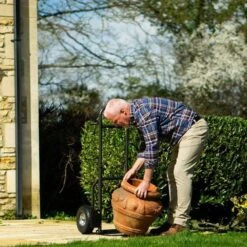 The Handy THFST 200kg Heavy Duty Folding Sack Truck -Garden Tool Store thfst lifestyle 2