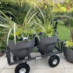 The Handy THGT 200kg Small Garden Trolley -Garden Tool Store thgt lifestyle 1