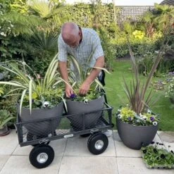 The Handy THGT 200kg Small Garden Trolley -Garden Tool Store thgt lifestyle 2