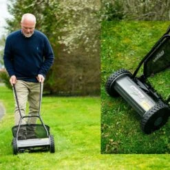 The Handy THHM Push Lawn Mower -Garden Tool Store thhm lifestyle 3