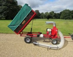SCH Trailer Mounted Leaf Collection Unit TPSU -Garden Tool Store tpsu tipping