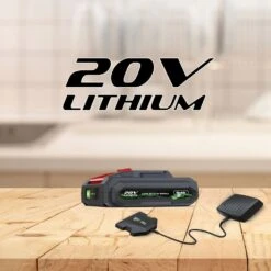 Webb Eco WEV20HTB2 20V Cordless Hedge Trimmer (with 2Ah Battery & Charger) -Garden Tool Store webb eco 20v 2ah battery and charger lifestyle 5