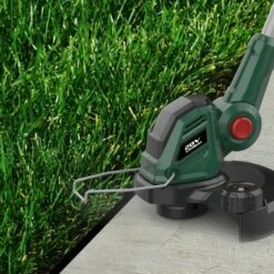 Webb Eco WEV20LTB2 20V Cordless Grass Trimmer / Lawn Edger (with 2Ah Battery & Charger) 19 Webb Eco WEV20LTB2 20V Cordless Grass Trimmer / Lawn Edger (with 2Ah Battery & Charger) -Garden Tool Store webb eco wev20ltb2 grass trimmer lifestyle head